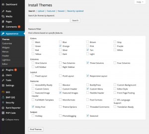 Website from Template
