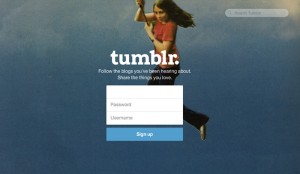 UX design Tumblr