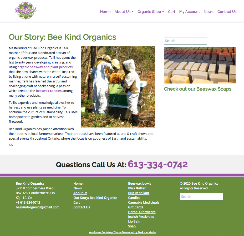 eCommerce Wordpress site launched using Woocommerce: Canada Post API Integration