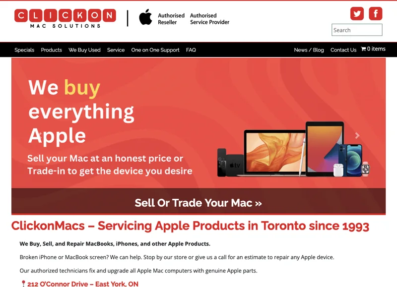 Clickon Mac Solutions: WooCommerce Developer