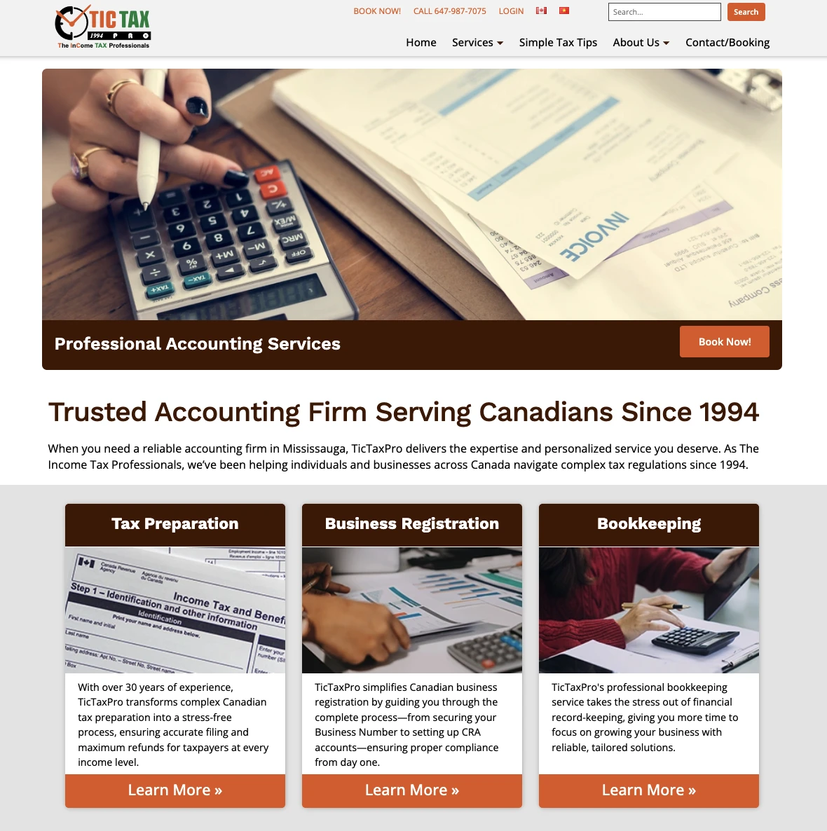 Custom Secure File Transfer WordPress Site for TicTaxPro